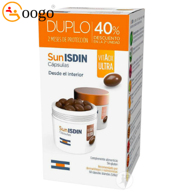 Isdin Fotoprotector SunIsdin Duo 2x30, 60 capsules